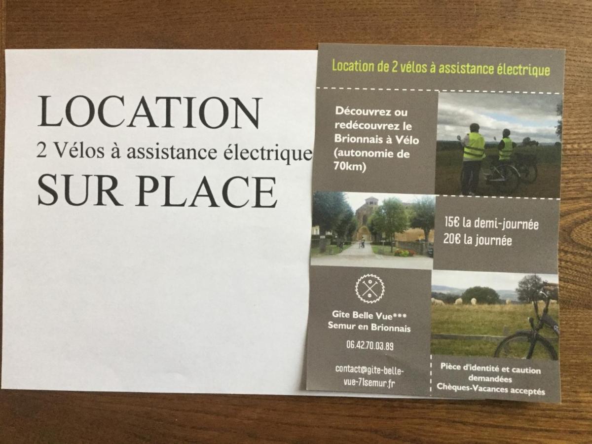Gite De Belle Vue Semur-en-Brionnais Kültér fotó